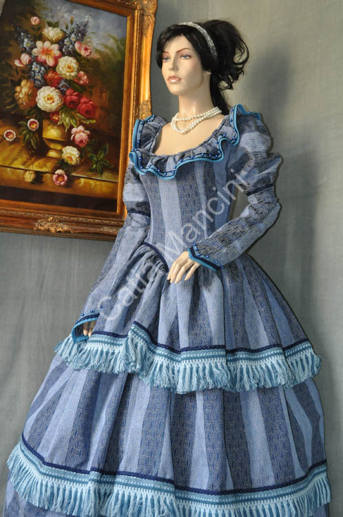 Vestito Storico Donna del 1815 (5)