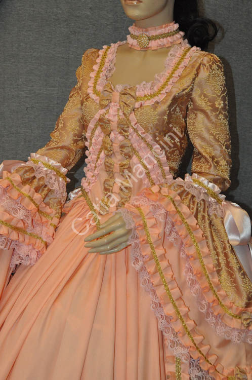 vestito veneziano del 1700 dama (8)