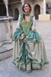 vestito storico 1700