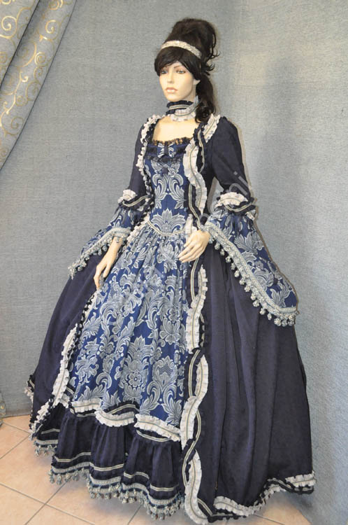 vestito donna dama settecento (15)