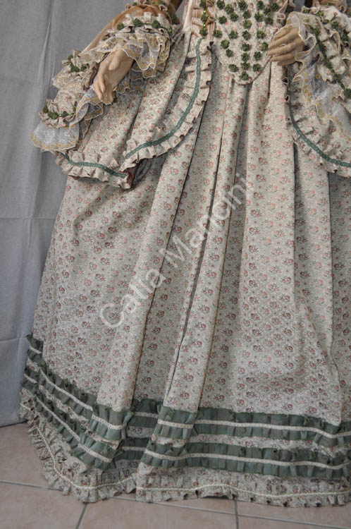 costume teatrale abito del 1700 (2)