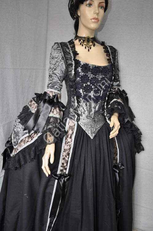 Vestito donna 1700 abito storico (15)