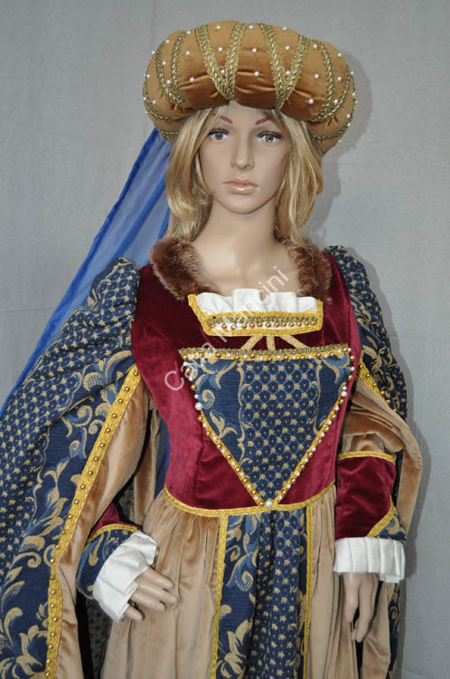 vestito medievale donna corteo (13)