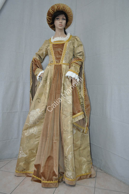 vestiti abiti medievali donna (4)