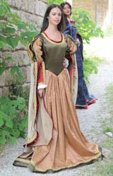 Costume Storico Medioevale Velluto (1)