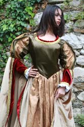 Costume Storico Medioevale Velluto (5)