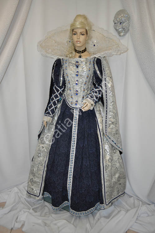 Vestito Rinascimentale del 1500 Catia Mancini (8)