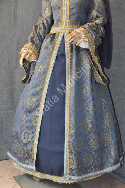 Costume Donna del 1400 Medioevo (14)