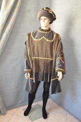 Vestito medievale velluto (5)