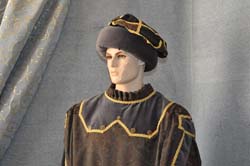 Vestito medievale velluto (7)