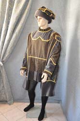 Vestito medievale velluto (8)