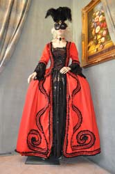 Vestito Nobildonna Veneziana del 1724 (9)