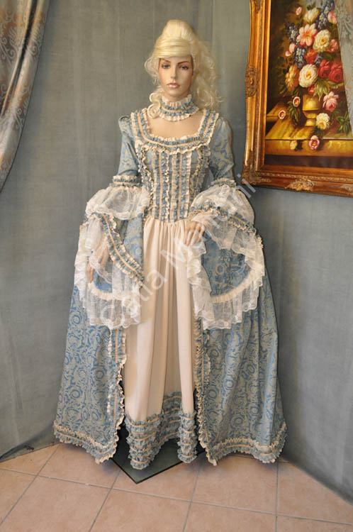 Costume Storico Nobildonna di Venezia 1729 (4)