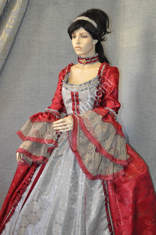 costume storico donna teatro 1700 (14)