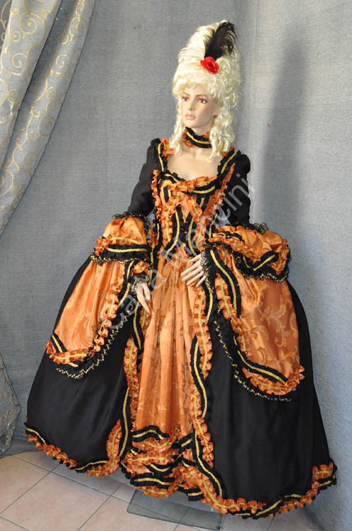 Costume Storico Dama del 1700 (14)