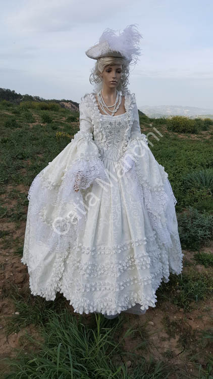 Vestito del 1700 Donna Catia Mancini (12)