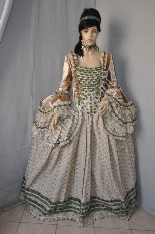 costume teatrale abito del 1700 (10)