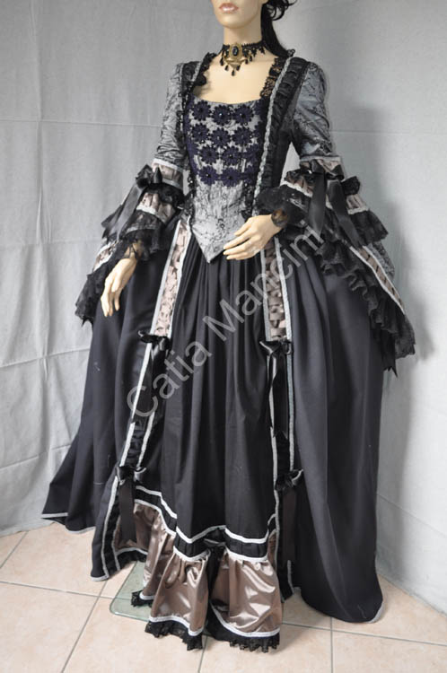 Vestito donna 1700 abito storico (18)