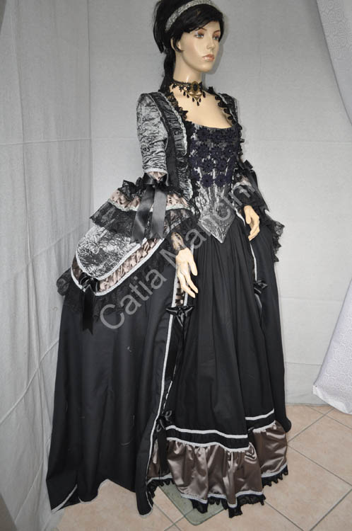Vestito donna 1700 abito storico (8)