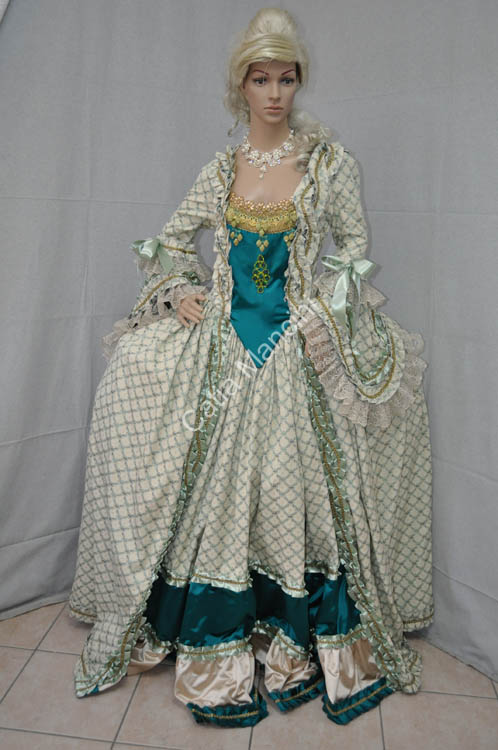 costume storico donna 1700  (9)
