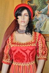 Vestito Costume Medioevo Medievale XV Secolo (8)