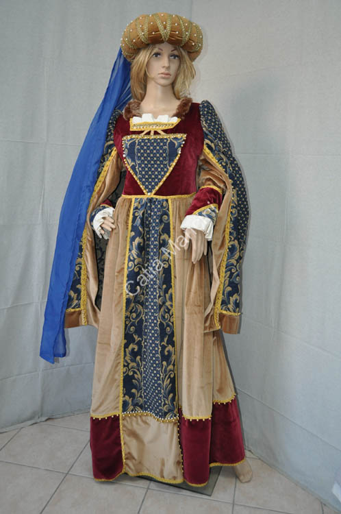 vestito medievale donna corteo (11)
