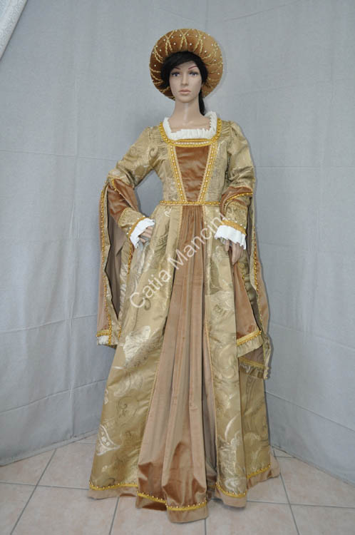 vestiti abiti medievali donna (6)