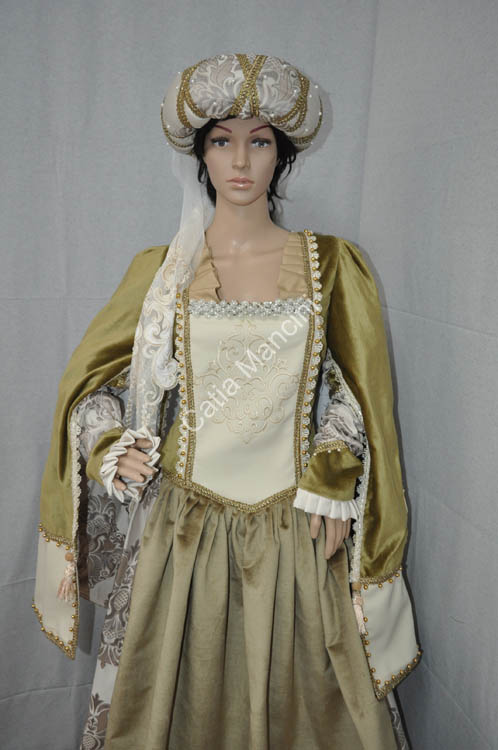 vestiti abiti medievali donna (11)