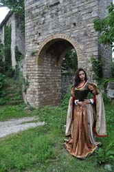 Costume Storico Medioevale Velluto (15)
