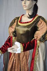 Costume Storico Medioevale Velluto (2)