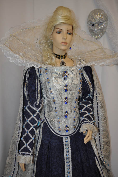 Vestito Rinascimentale del 1500 Catia Mancini (10)