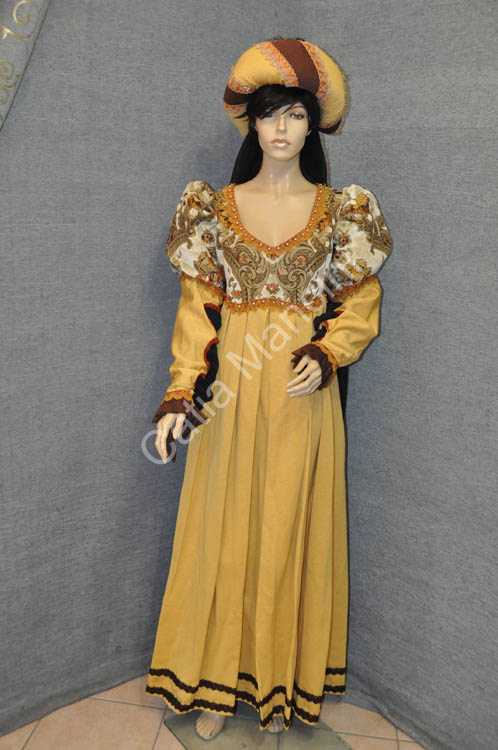 Vestito Donna del Medioevo (10)