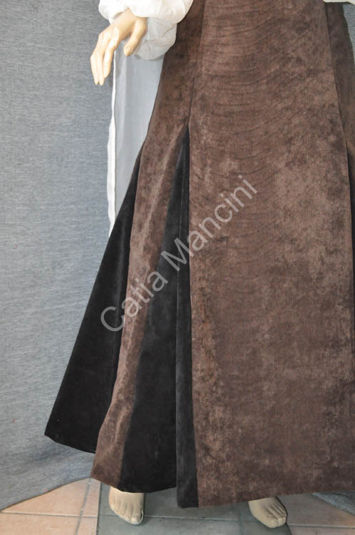 Abbigliamento locandiera medievale (3)