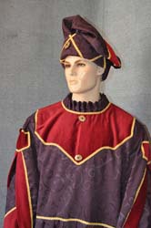 Vestiti Medievali cappello velluto (9)